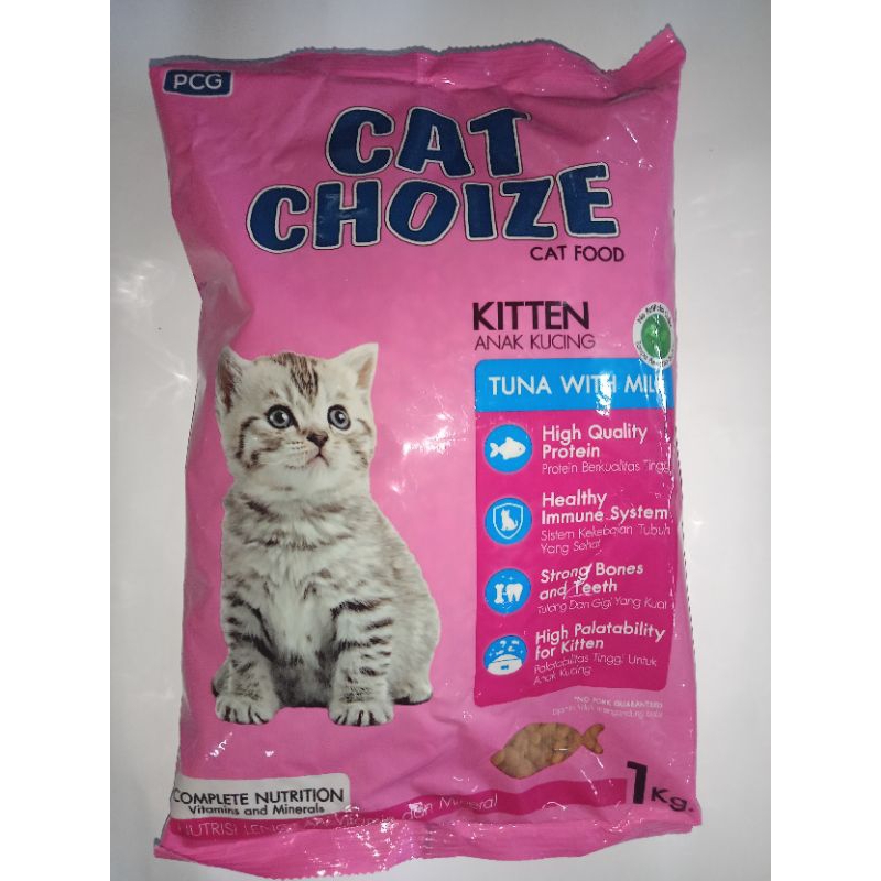 Cat Choize kitten 1kg, Makanan kucing cat Choize
