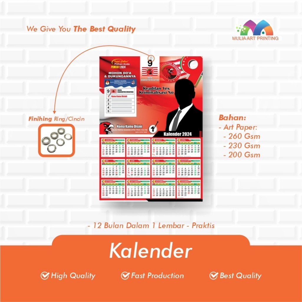 

CETAK KALENDER DINDING PARTAI 2024 CUSTOM