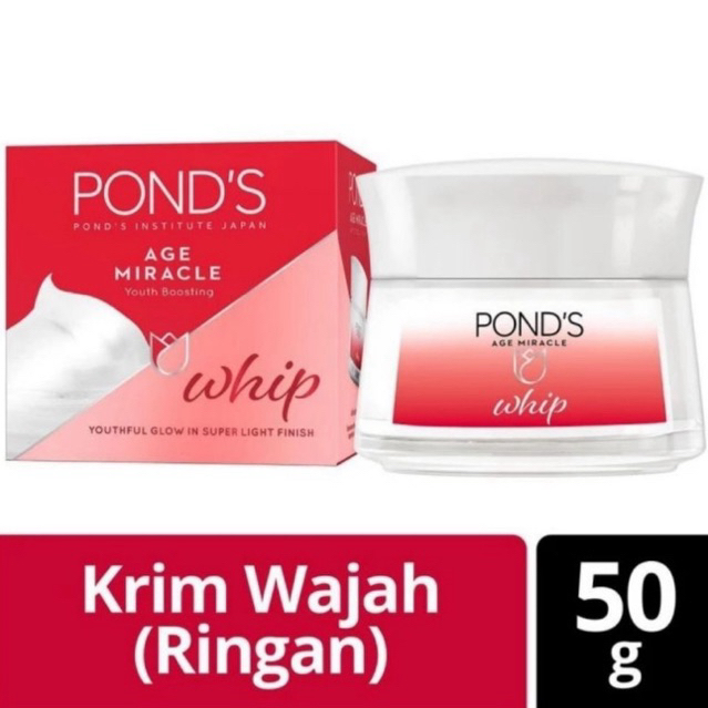 Ponds Age Miracle Whip Cream 20G | 50G Ponds Whip Cream