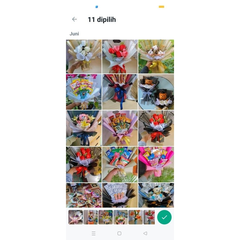 

buket request isi