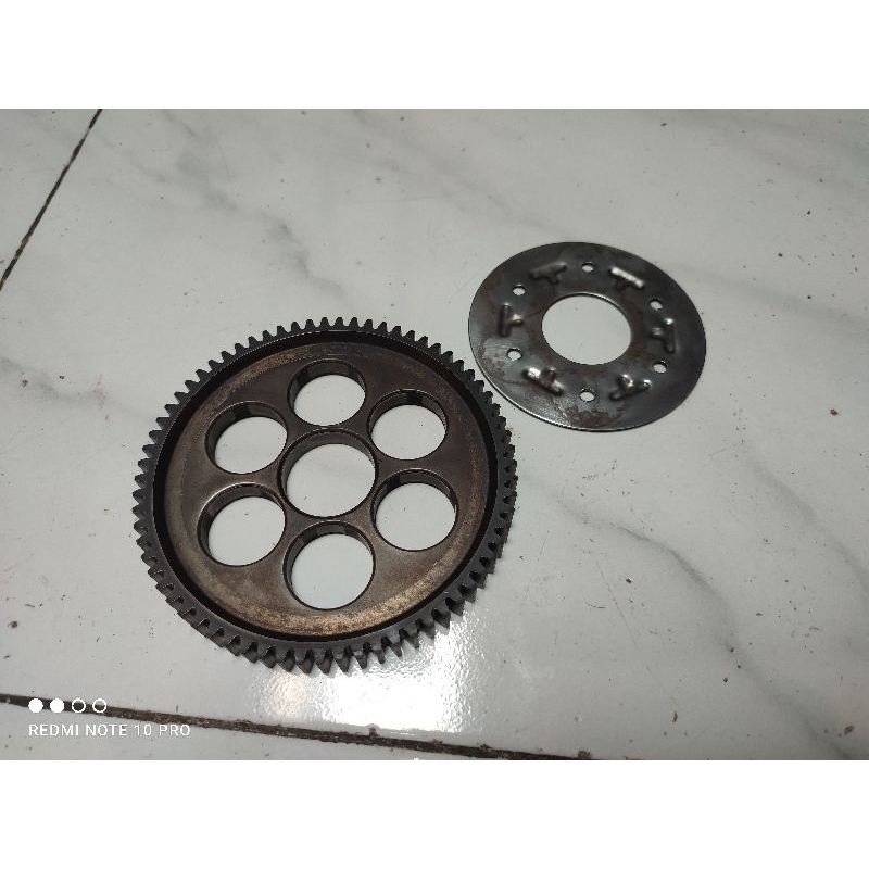 ger sekunder grand supra 100 gigi hos kopling gigi sekunder grand supra old cc100 ori lepasan