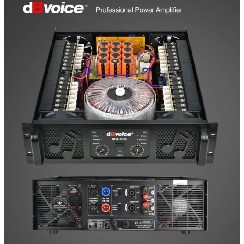 Power dB Voice SPA 5000 Original Amplifier dbvoice SPA5000 Class GB