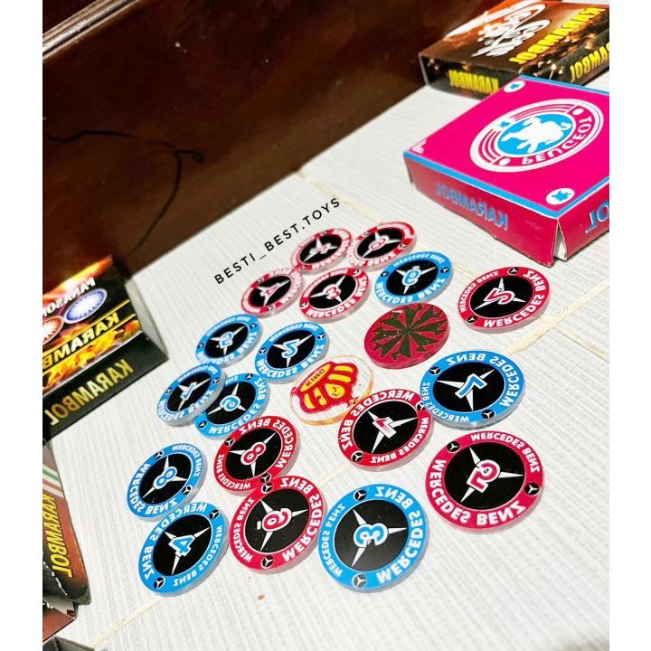Biji / Koin Karambol murah / Biji Krambol Keping Games