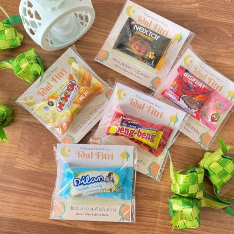 

MINI GIFT SNACK + FREE PLASTIK BISA CUSTOM TULISAN