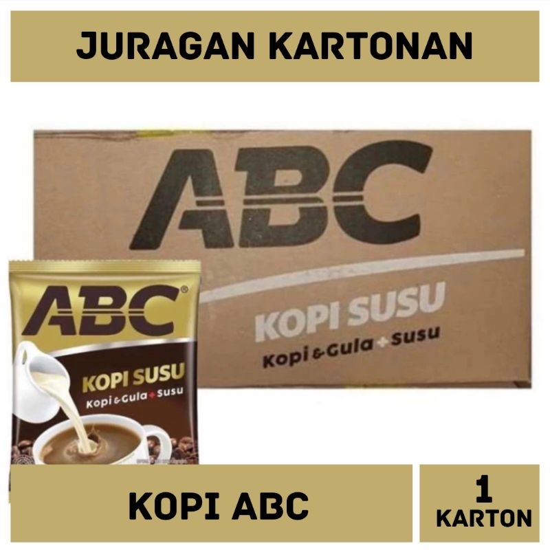 

JABODETABEK - KOPI ABC SUSU 1 KARTON