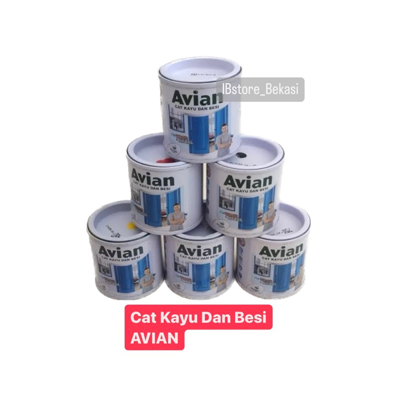 Cat Minyak Kayu Dan Besi AVIAN 100cc / Cat Kayu Dan Besi Avian / Cat Minyak Avian kayu