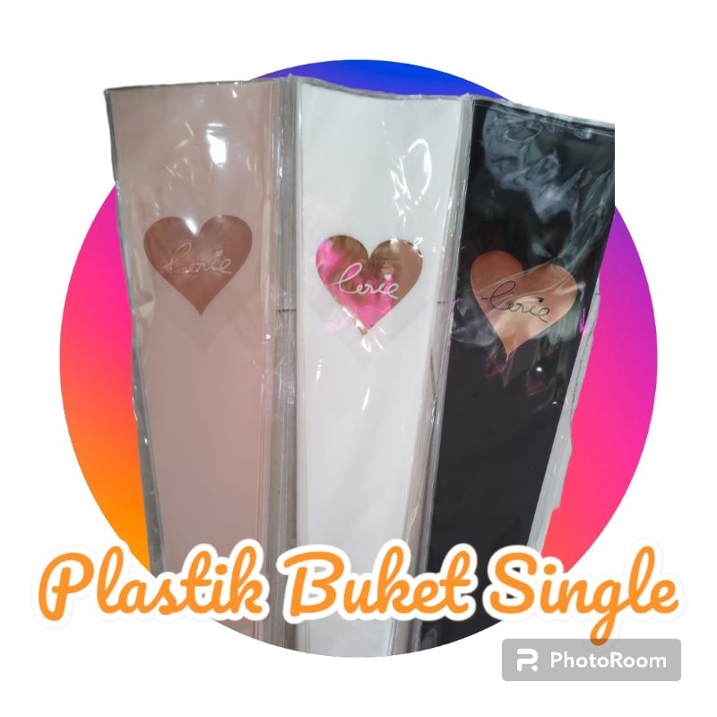 

plastik bungkus buket / plastik bunga single / wrapping / bungkus bunga