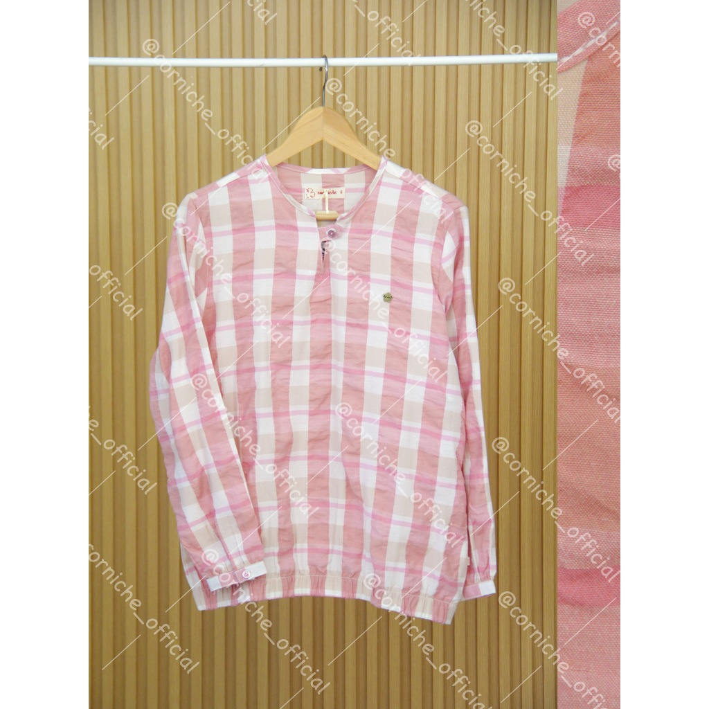 Corniche Wrinky Blouse Pink - TP231731