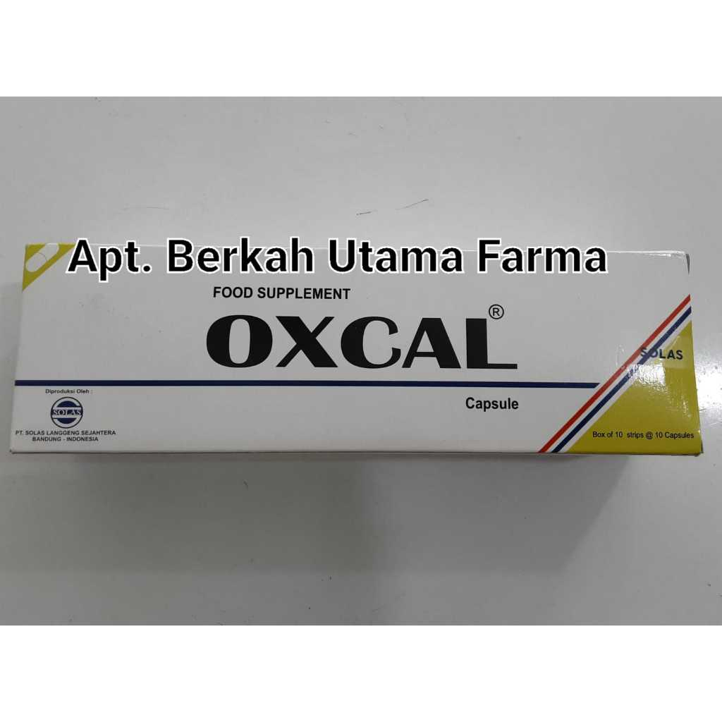 Oxcal Box isi 100 kapsul