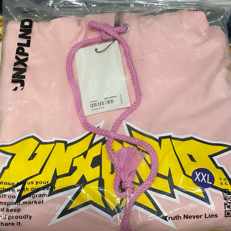 unxplnd hoodie nippon pink