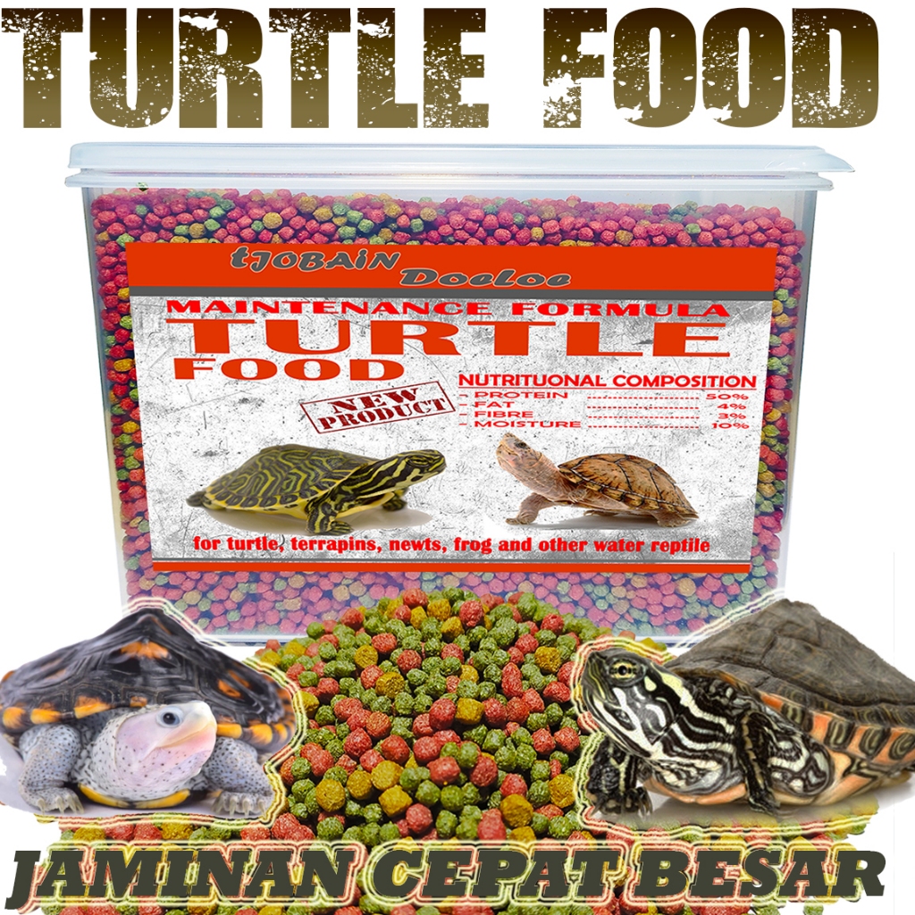 TURTLES FOOD MAKANAN KURA AIR BRAZIL CST RES PAKAN KURA AMBON PIPUT RAZOR