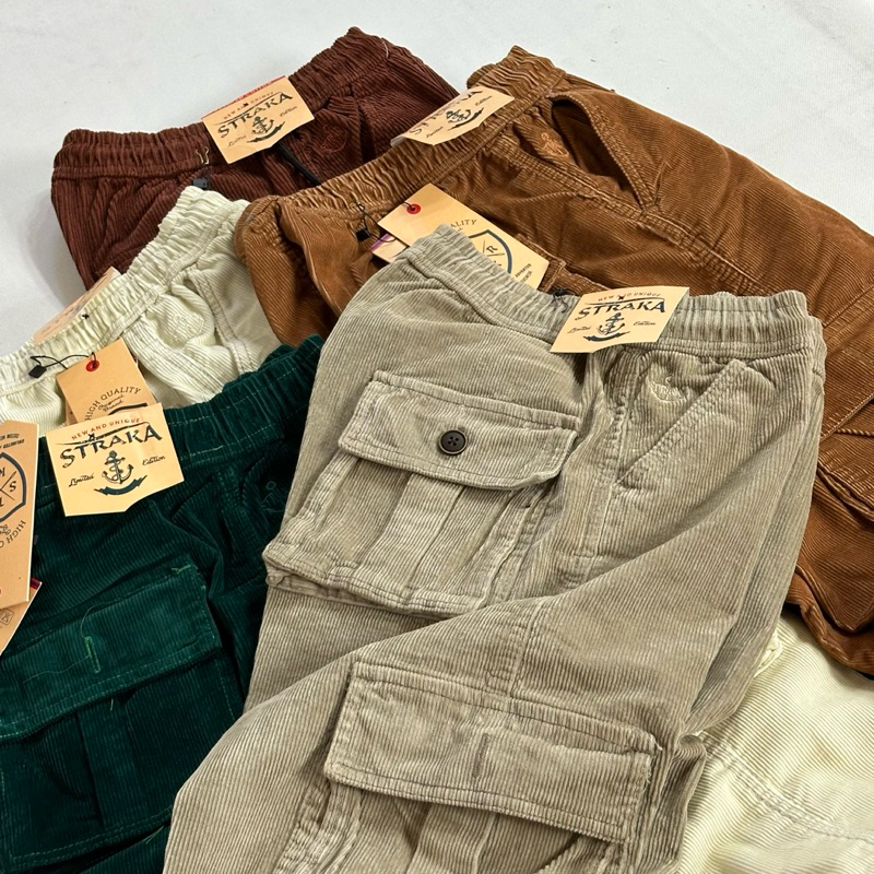 CELANA CARGO CORDUROY PRIA TERBARU. CELANA CARGO CORDUROY UNISEX NEW.
