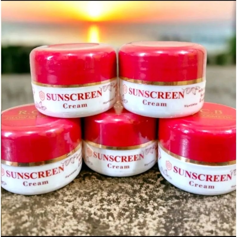 SUNBLOCK RCB GLOW/ SUNCREEN RCB GLOW