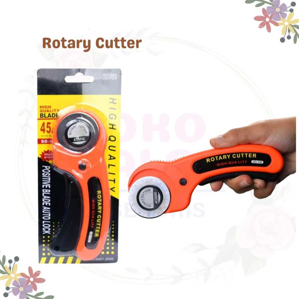 

ROTARY CUTTER QUILTING SEWING CLOTH FABRIC CUTTING CRAFT TOOL/ CUTTER