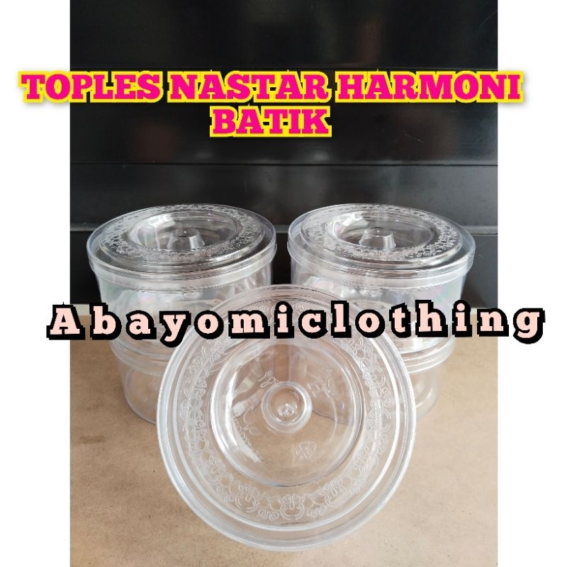 1LUSIN TOPLES KUE NASTAR BATIK 500 GRAM MIKA TEBAL