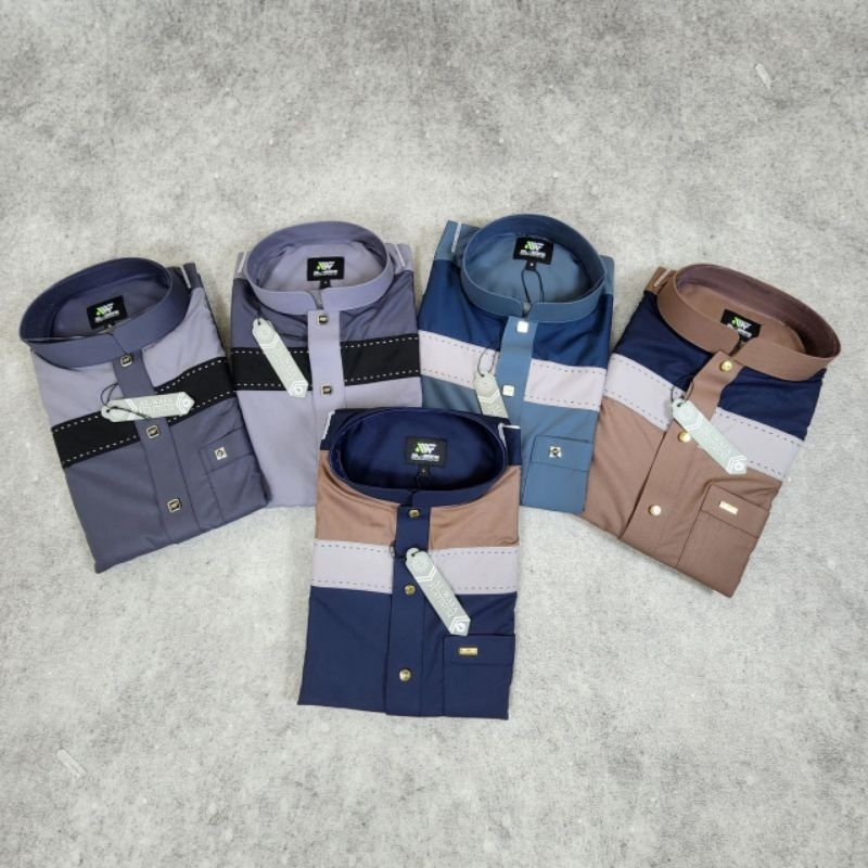 Jubah Pria Al Wafa Lengan Pendek