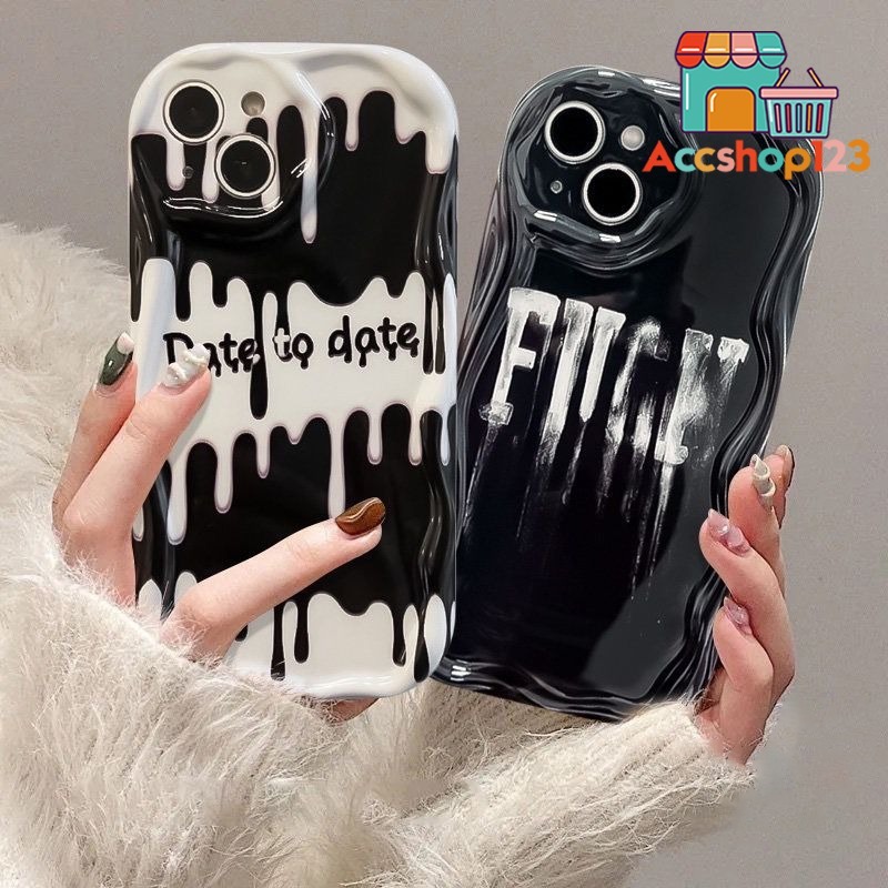 SS841 SS842 SOFTCASE CASING HURUF GRAFFITI GLOSSY 3D UNTUK OPPO A1 A1K A3S A3X A5 A5S A7 A9 A11K A12