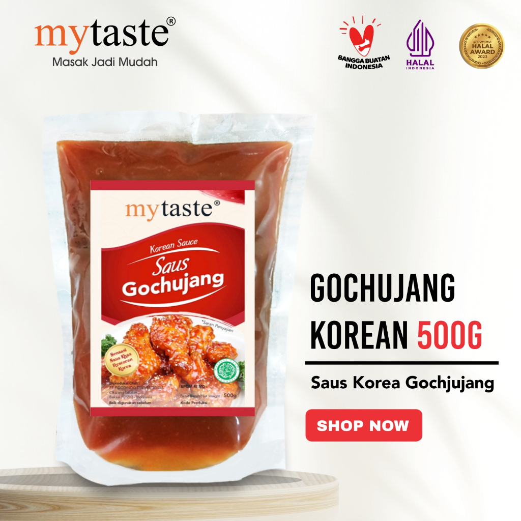 

My Taste Gochujang | Saus Gochujang 500 gr
