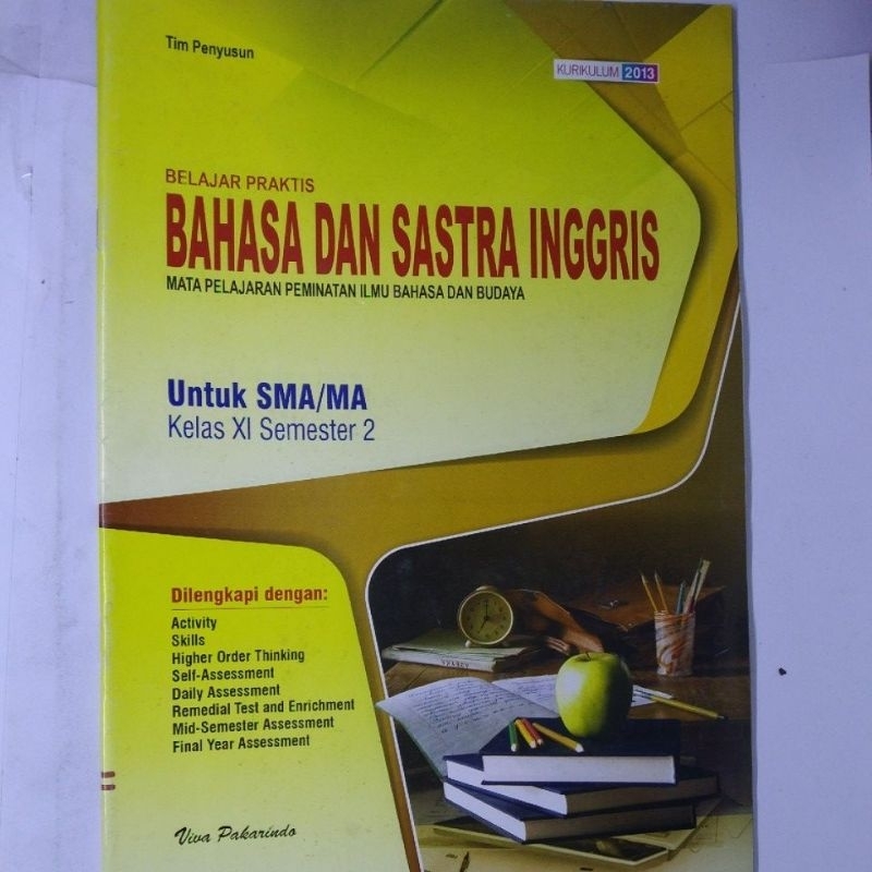 LKS SMA SASTRA INGGRIS KELAS 11 SEMESTER 2 KURIKULUM 2013 K13