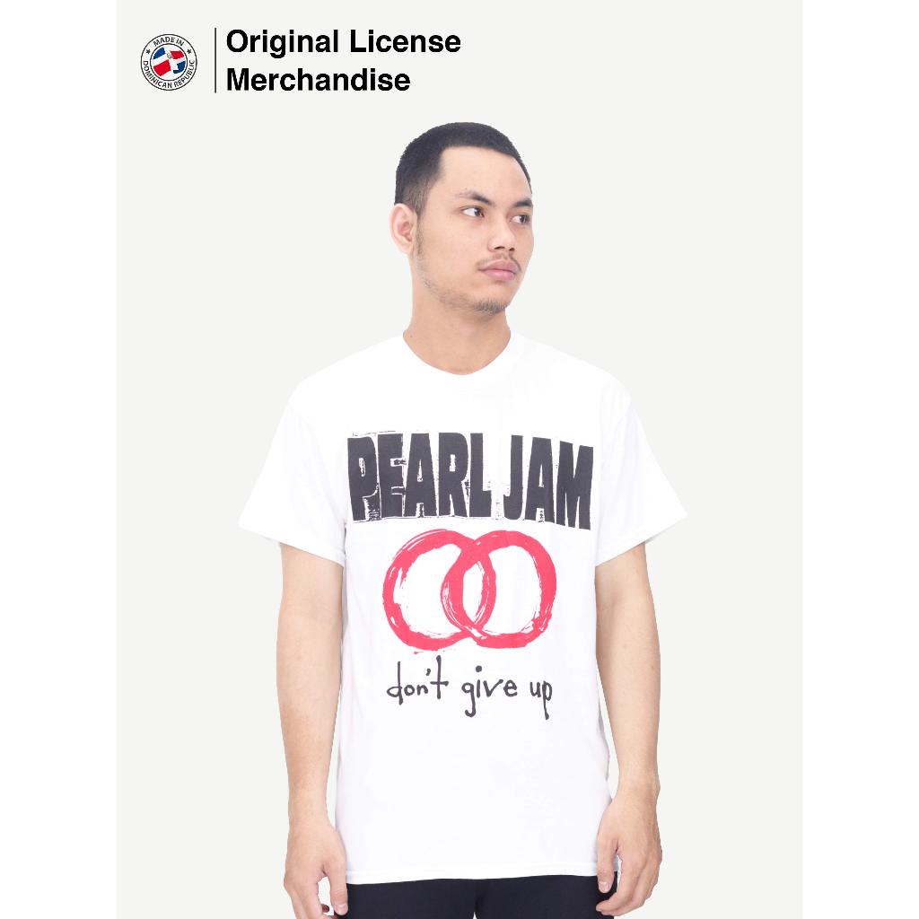 Kaos Baju Pria Wanita Pendek Dewasa Import Premium Katun Band Musik PEARL JAM Original Dont Give Up