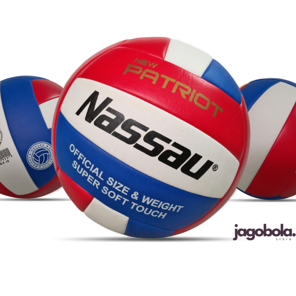 NASSAU bola voli voly voley volley volly volley ball nassau NEW PATRIOT size 5 bola voly murah