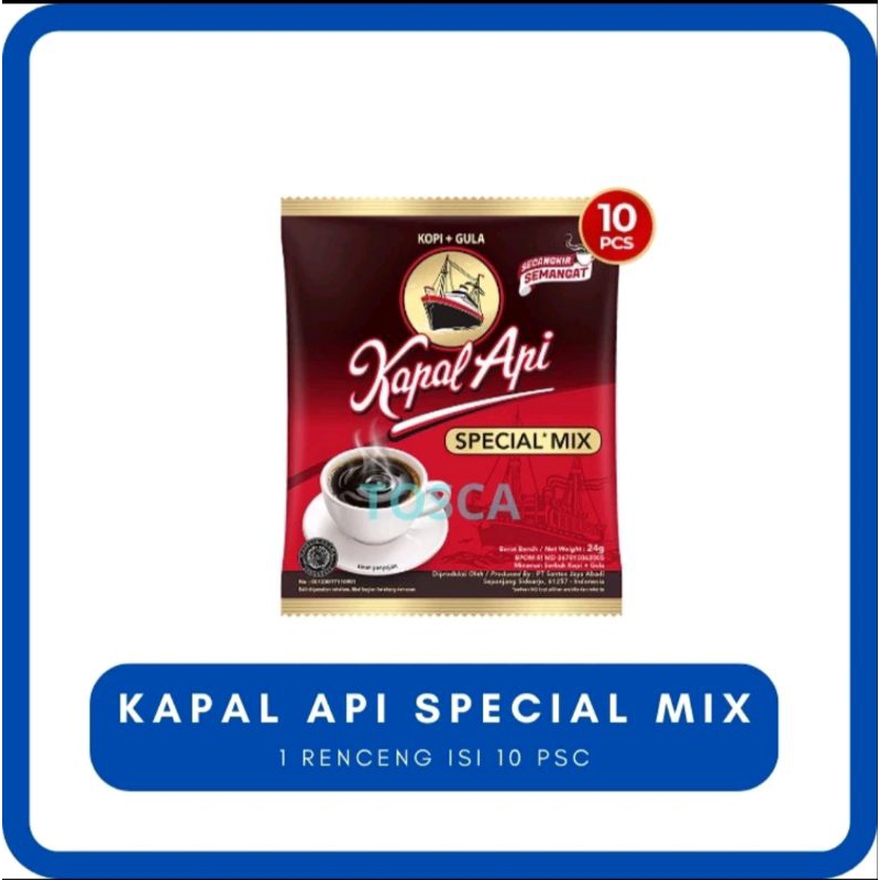 

KOPI KAPAL API SPECIAL MIX / KOPI HITAM KAPAL API / KOPI HITAM SPECIAL MIX