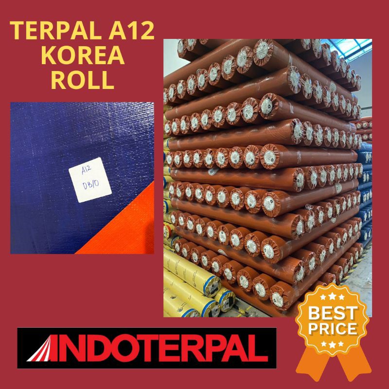 Terpal A12 Korea Roll PALING MURAH 