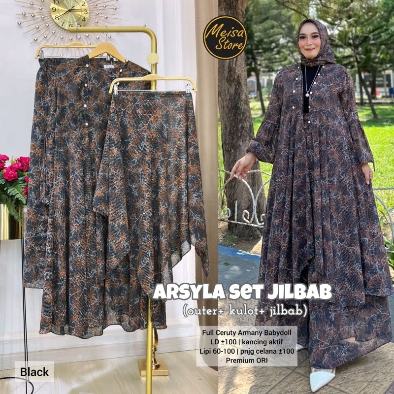 ARSYLA set jilbab Meisa store