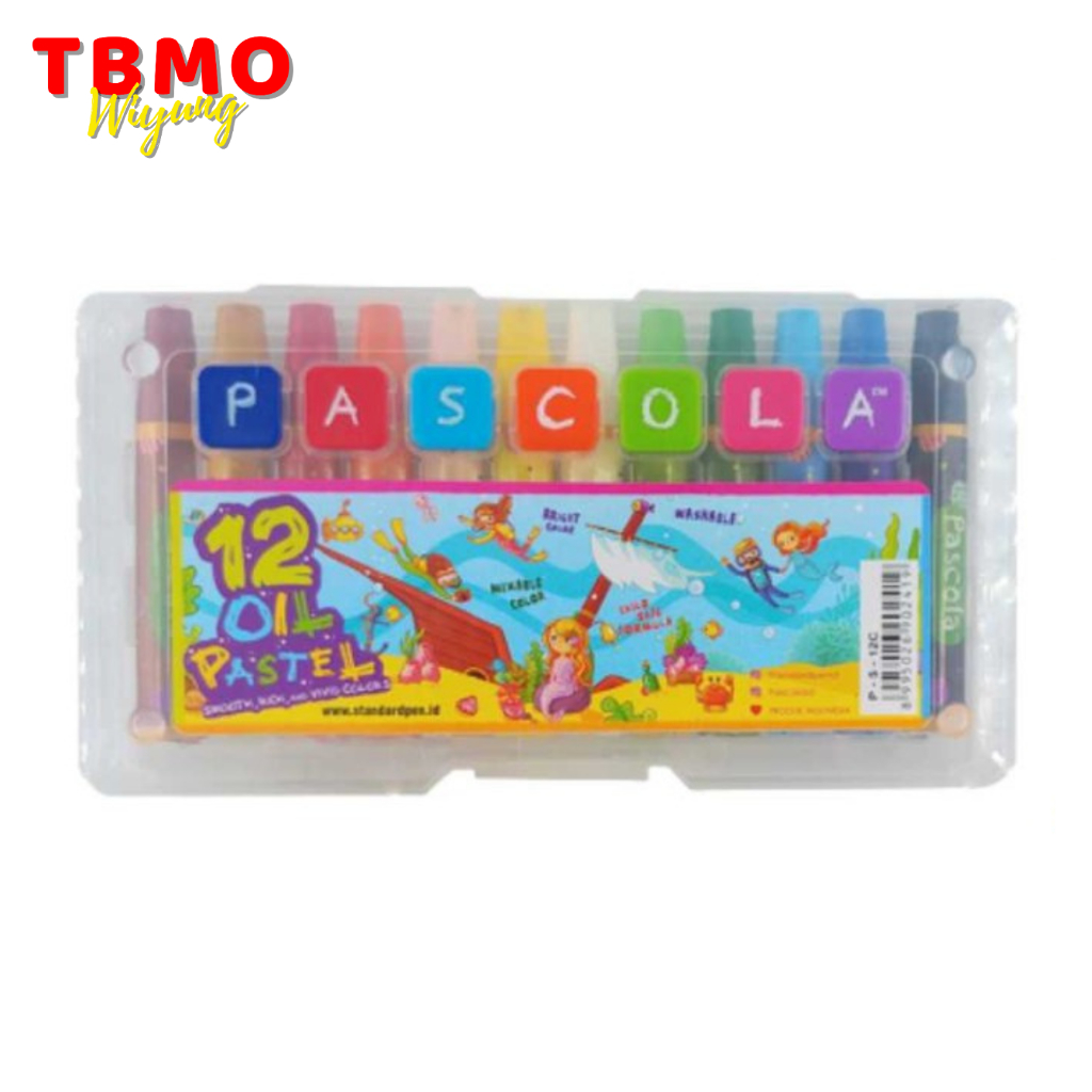 

TBMO Oil Pastel / Crayon Pascola 12 Warna