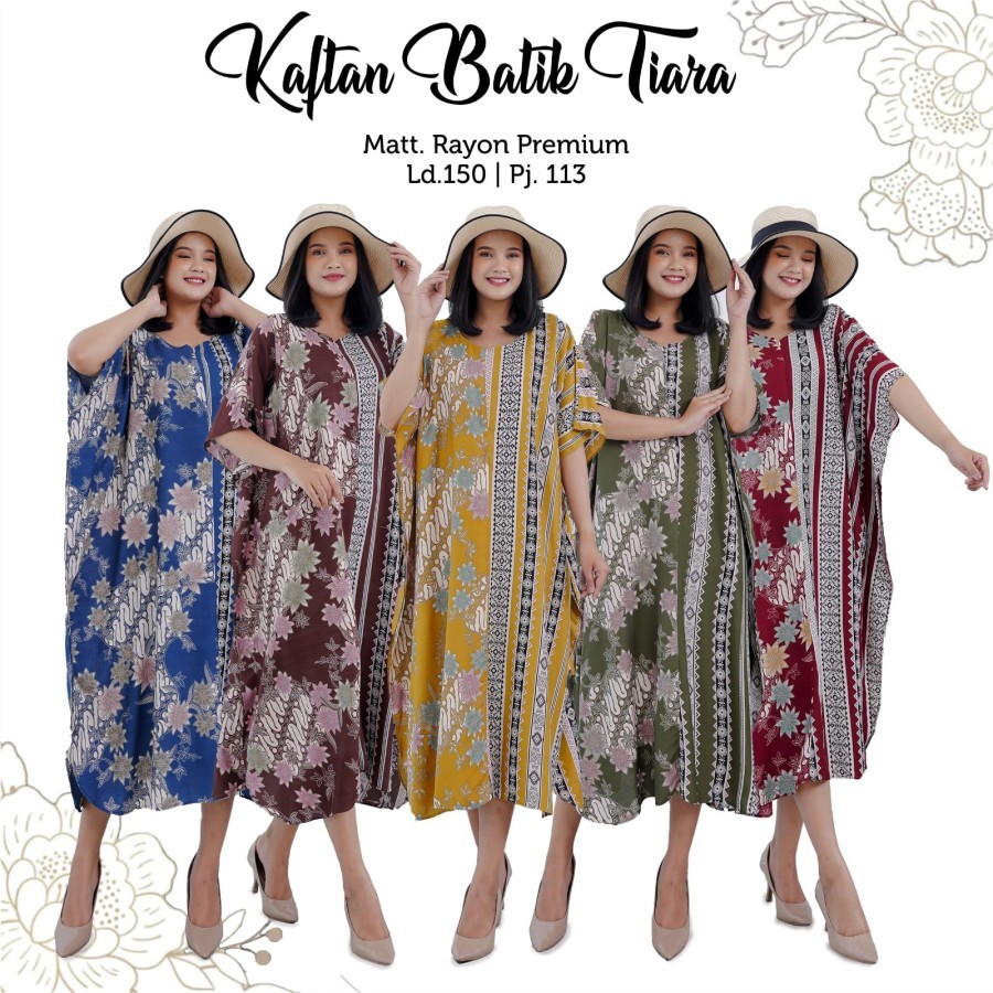 Daster Model Kaftan Rayon Pekalongan Asli