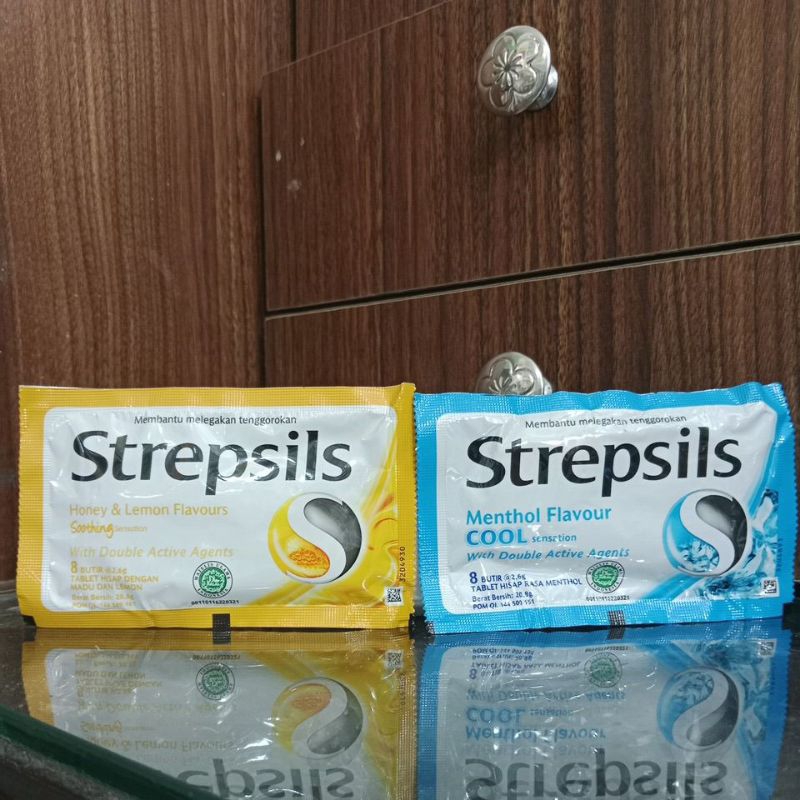 

Strepsil 8 butir @2,6g Persachet