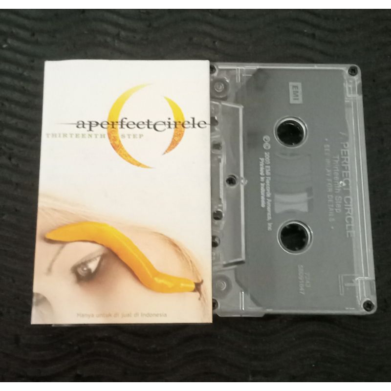 Kaset Tape A Perfect Circle - thirteenth steps - alternative rock