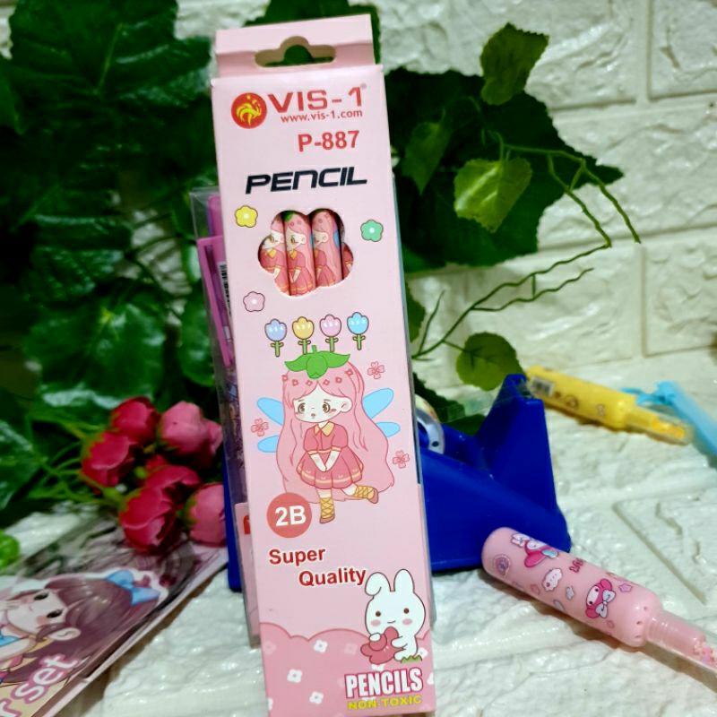 

pencil 2B kemasan 1 pack isi 12