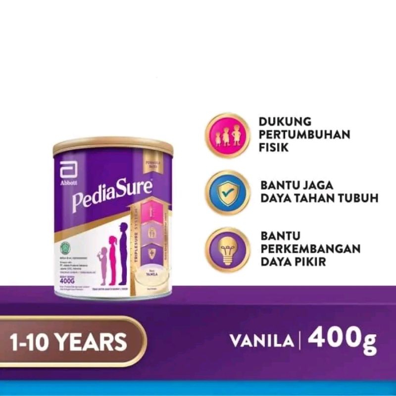 

pediasure 400g 400gr 400gram cokelat coklat vanila madu