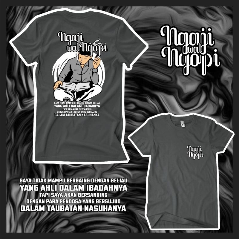 Kaos Ngaji Wal Ngopi