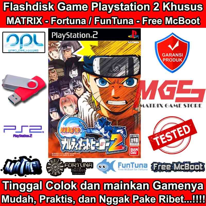 Flashdisk Game PS2 PS 2 Naruto - Narutimate Hero 2