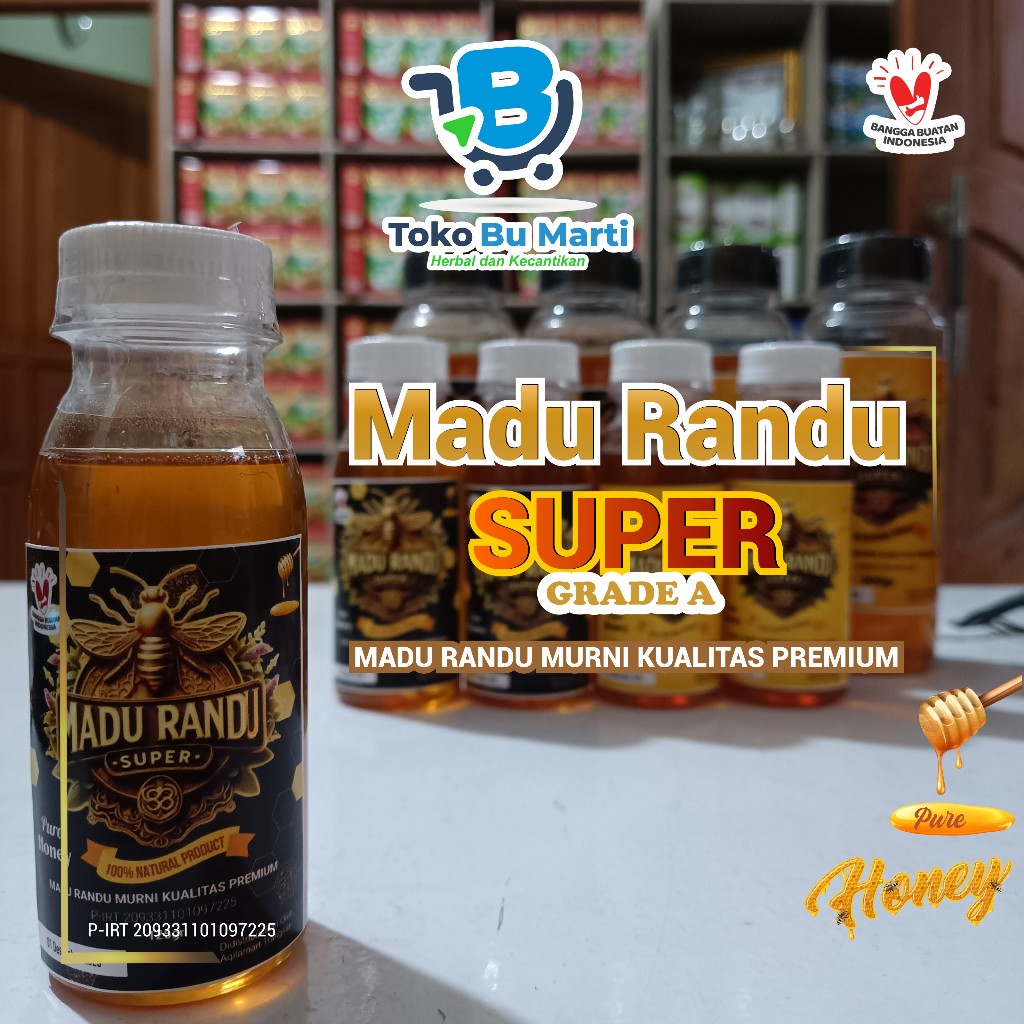 

Madu Randu Super Grade A ( 125gr - 300gr )I Madu Randu Premium I Madu Randu Kualitas Super I Madu Randu Kualitas Premium