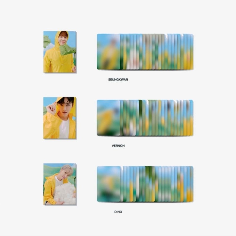 [Ready] Seventeen 11th Mini Album 'SEVENTEENTH HEAVEN' Carat Version CarVer Binder PC Photocard Book