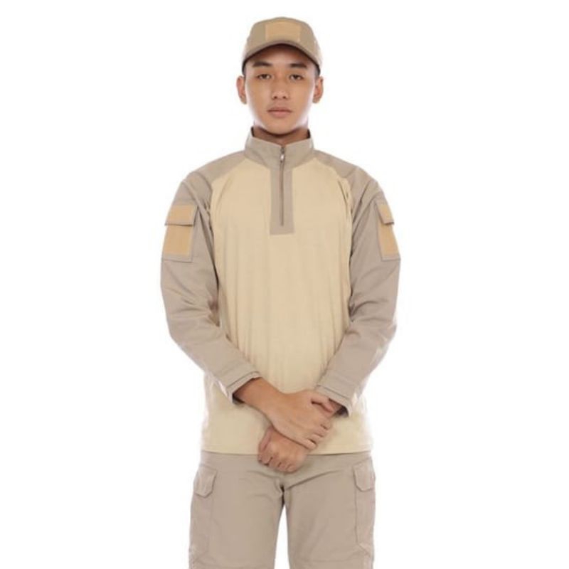 KAOS Baju Tactical BDU Polos Pria Lapangan Wanita outdoor pdl