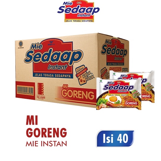 

DiSkon Mie Sedaap Mie Instan Goreng 4 x 9 gr