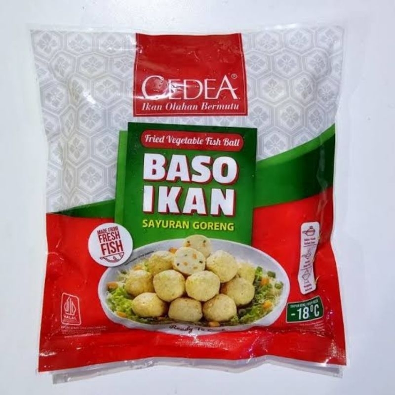 

CEDEA Baso Ikan Sayuran 500gr