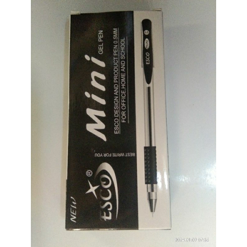 

Polpen tinta hitam mini esco