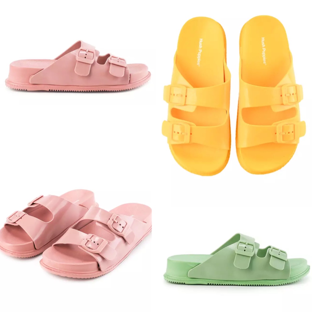 Hush Puppies Sandal Wanita Peyton Double Buckle Original