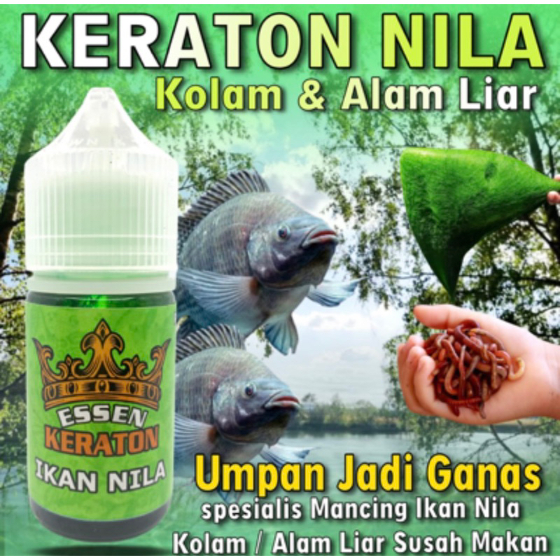 Essen Ikan Nila Liar Air Keruh, Essen Ikan Nila Segala Cuaca, Essen Ikan Nila Babon Induk, Essen Ika