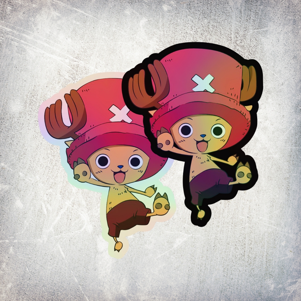 

STICKER HOLOGRAM ANIME CHOPPER ONE PIECE