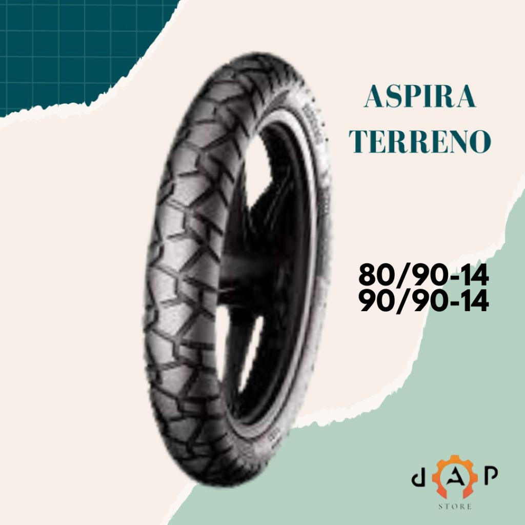 [READY COD] BAN MOTOR RING 14 ASPIRA TERRENO TUBLES BAN MOTOR MATIC