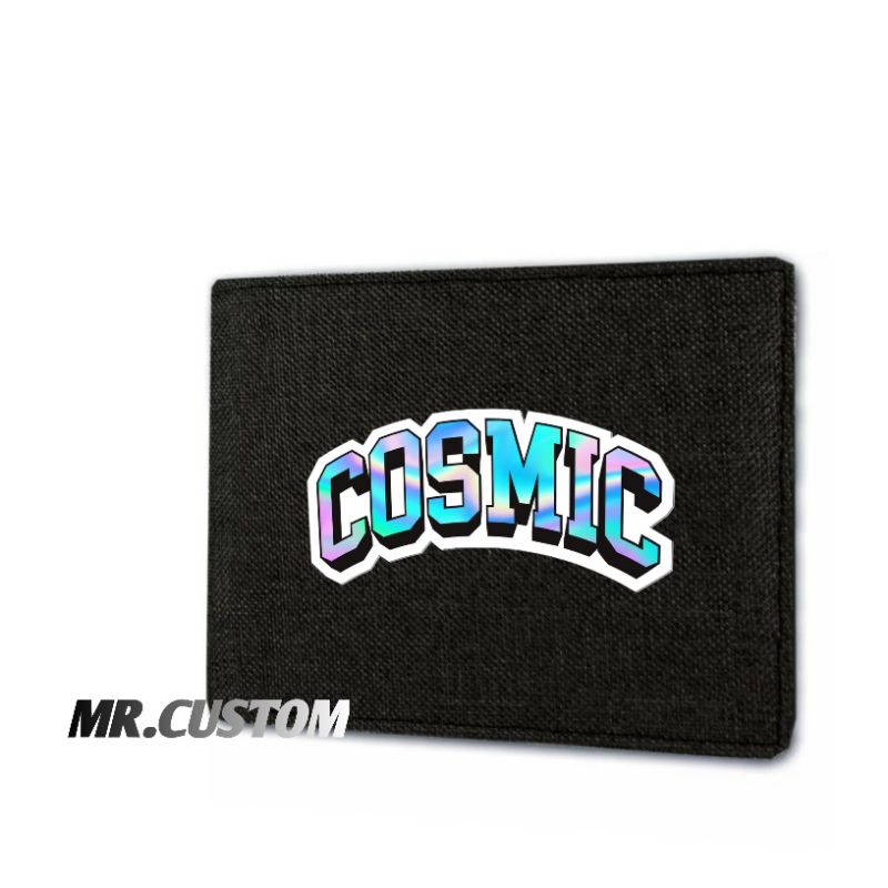 Dompet Kanvas Cosmic - Dompet Fashion Casual - Dompet Pria Wanita Dewasa