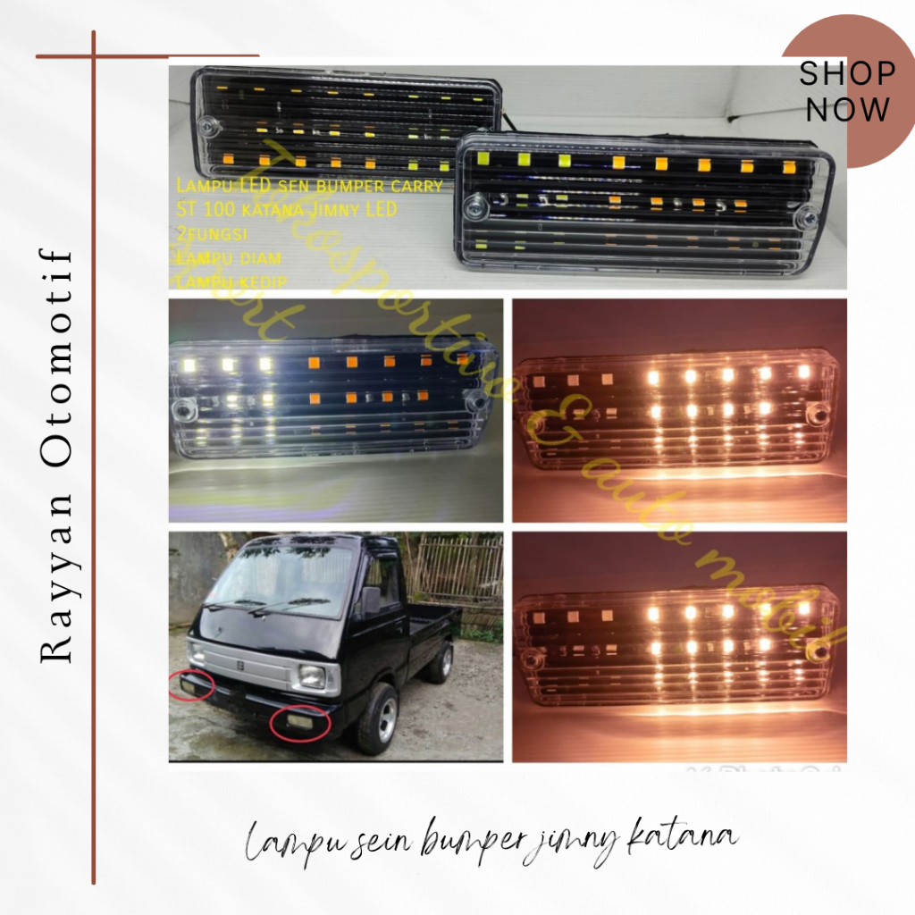 lampu sein bumper jimny katana