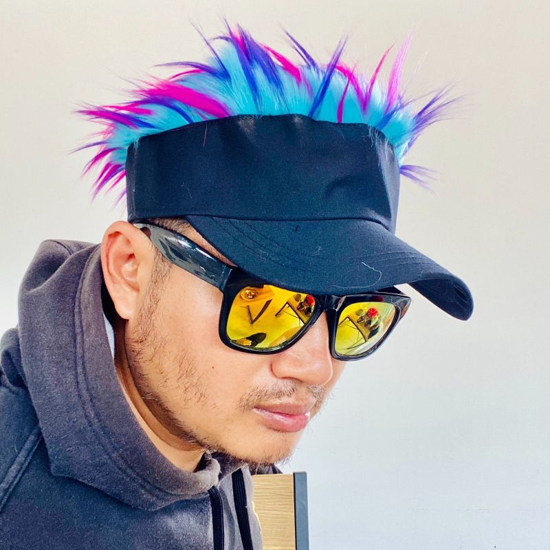 topi golf wanita topi olahraga topi senam topi zumba topi golf wanita original bulu korea premium