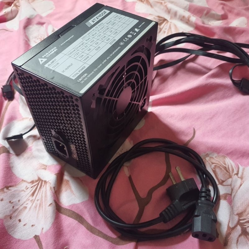 PSU PC Bawaan Casing Paradox Gaming